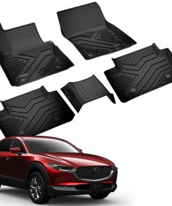 Juego de alfombrillas KEYOOG para Ma-zda 3 2019-2024,
