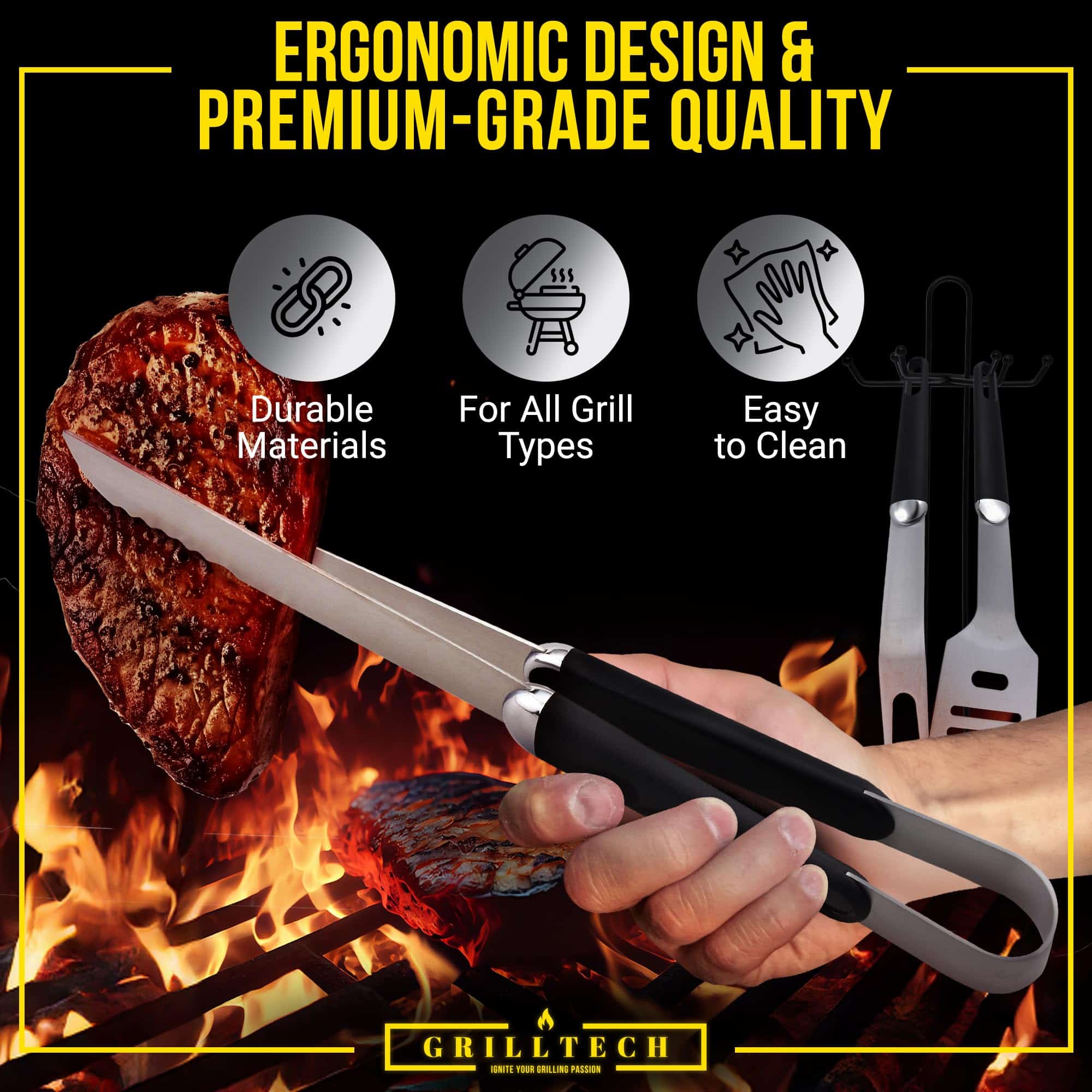 Set de Parrilla Grilltech Accesorios para Parrilla - Imagen 5