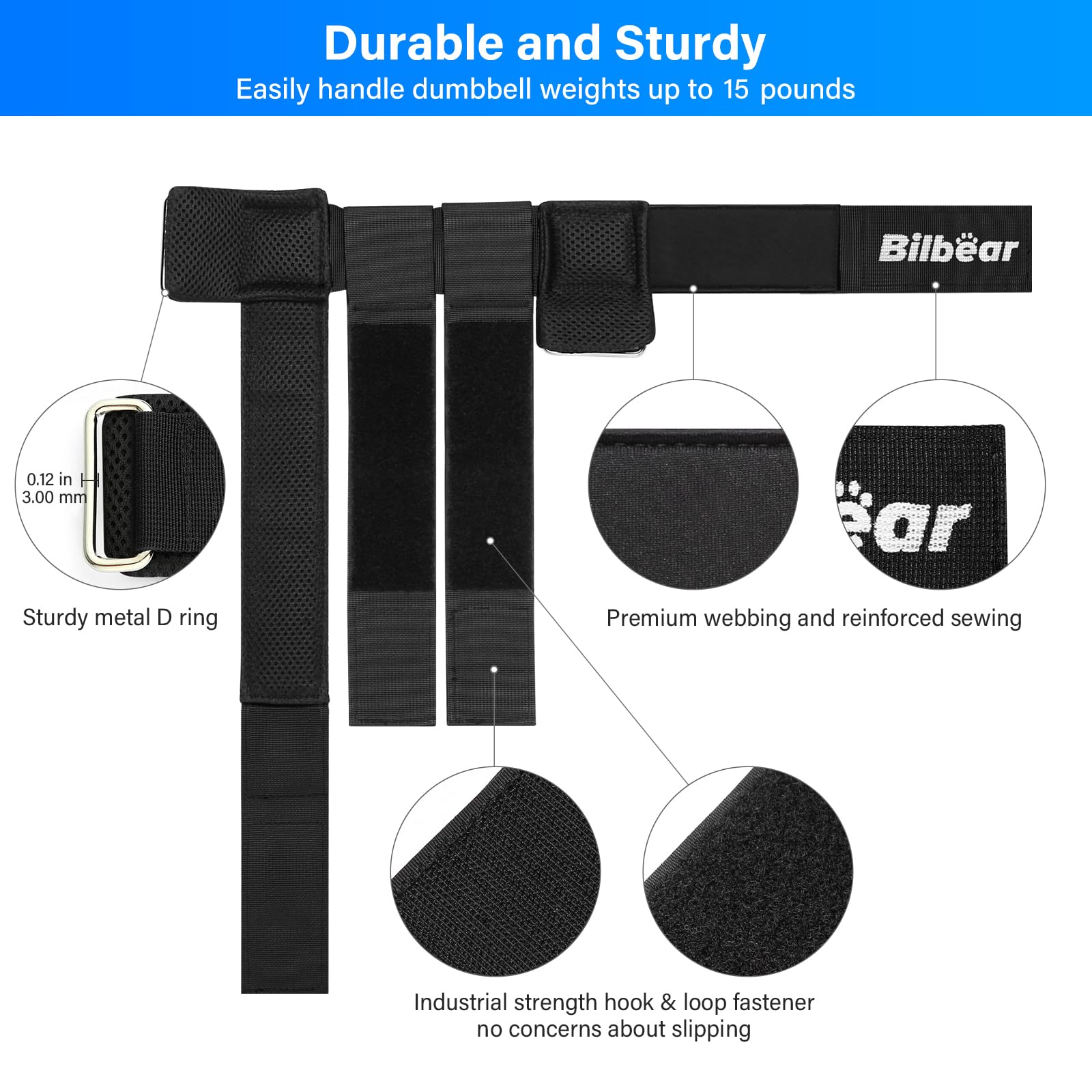 2Pcs Correa Entrenadora de Tibialis para Ejercicios de - Imagen 5