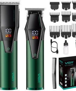 Cortapelos Profesional VGR para Hombres, Juego de Cortadora