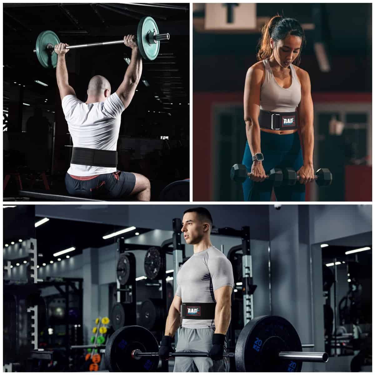 Cinturón de Levantamiento de Pesas Autobloqueante RAD - - Imagen 6