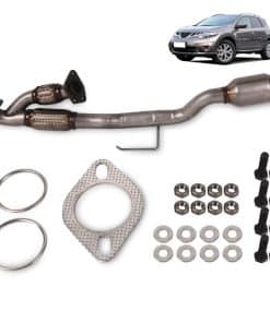 TOPAZ 12H43-240 Flex Y Pipe & Catalytic Converter