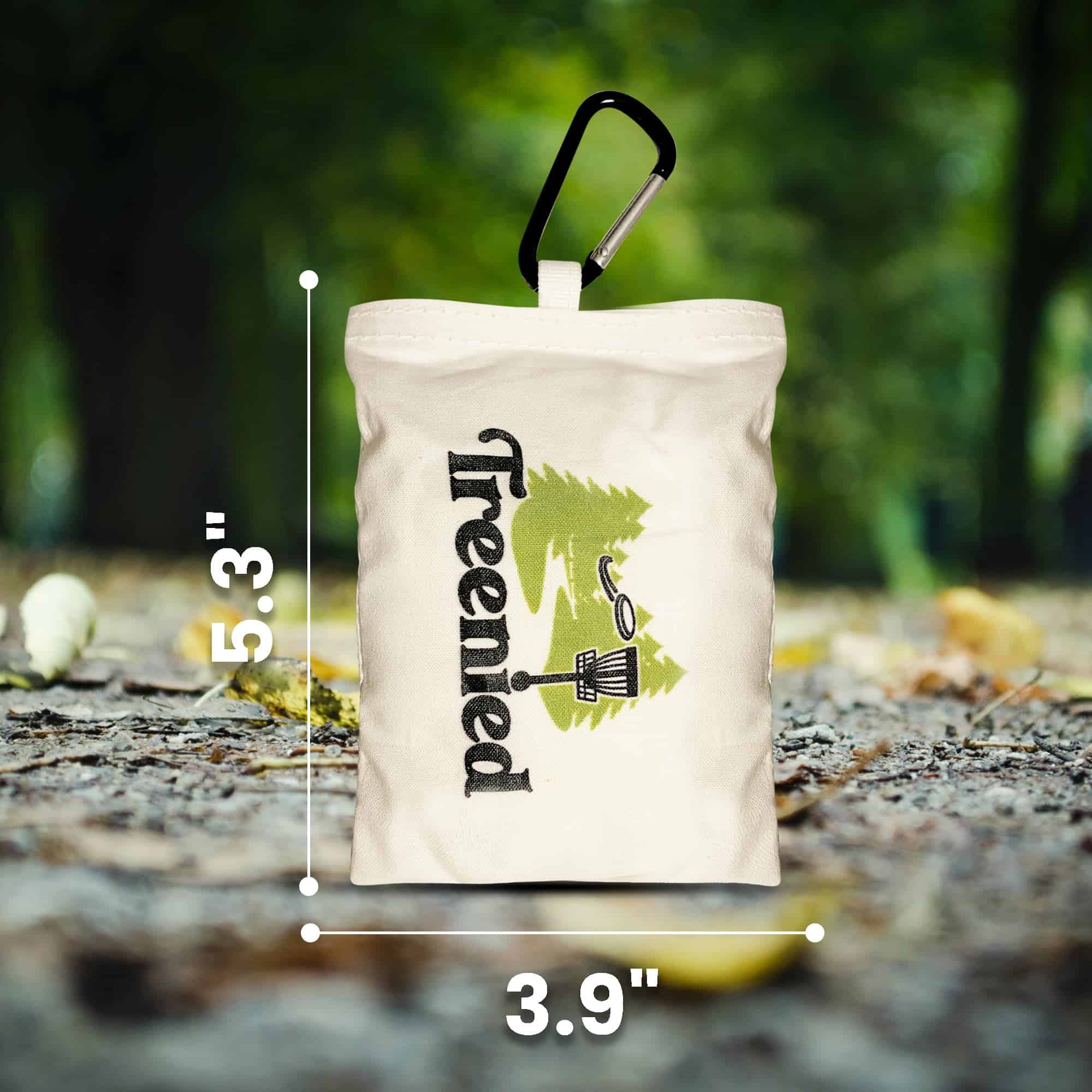 Bolsa de tiza para Disc Golf con clip (Blanco) - Secado - Imagen 6
