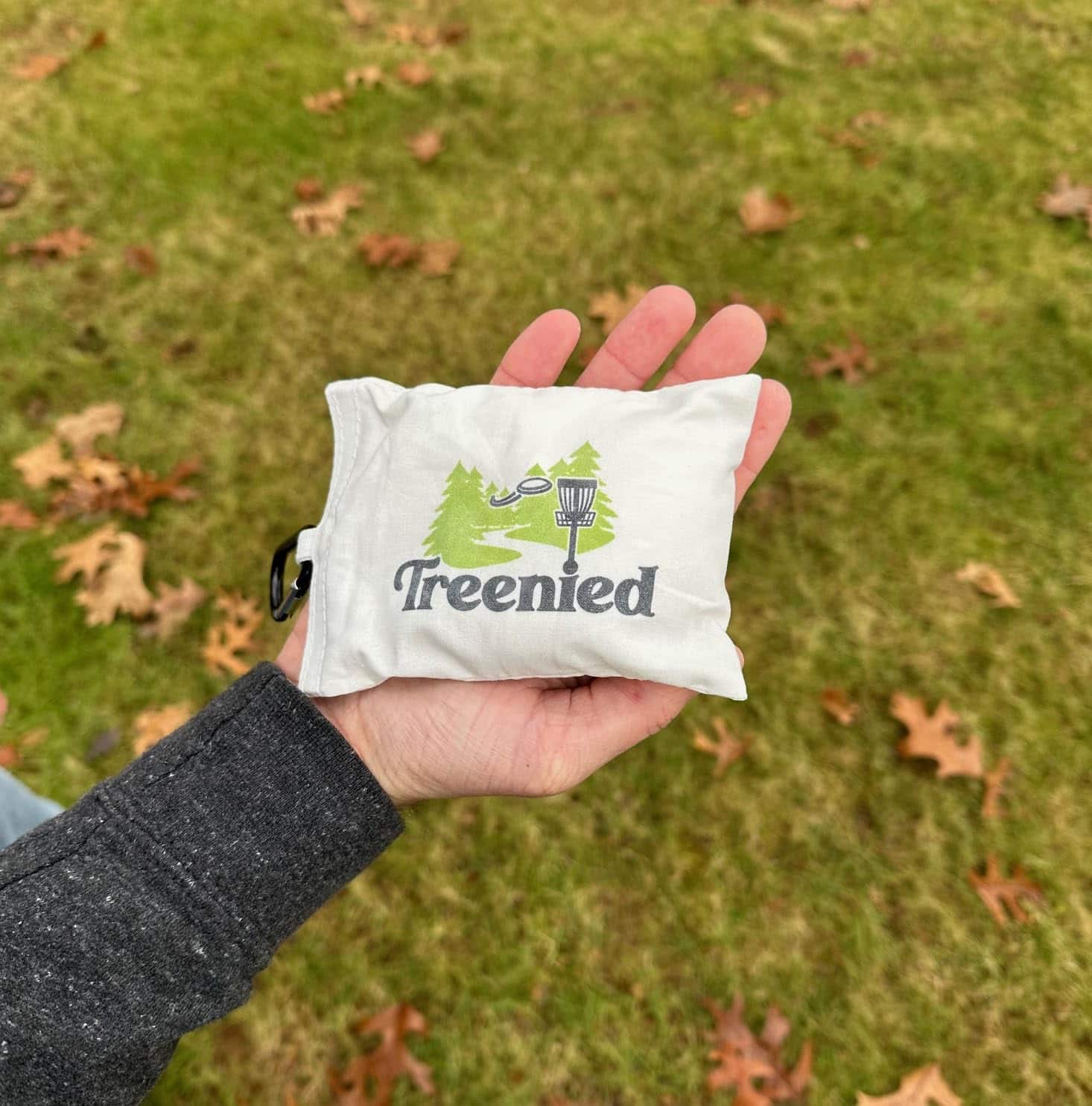 Bolsa de tiza para Disc Golf con clip (Blanco) - Secado - Imagen 8