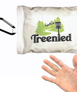 Bolsa de tiza para Disc Golf con clip (Blanco) - Secado