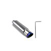 Silenciador Universal Bushido Performance, Kit de Punta de