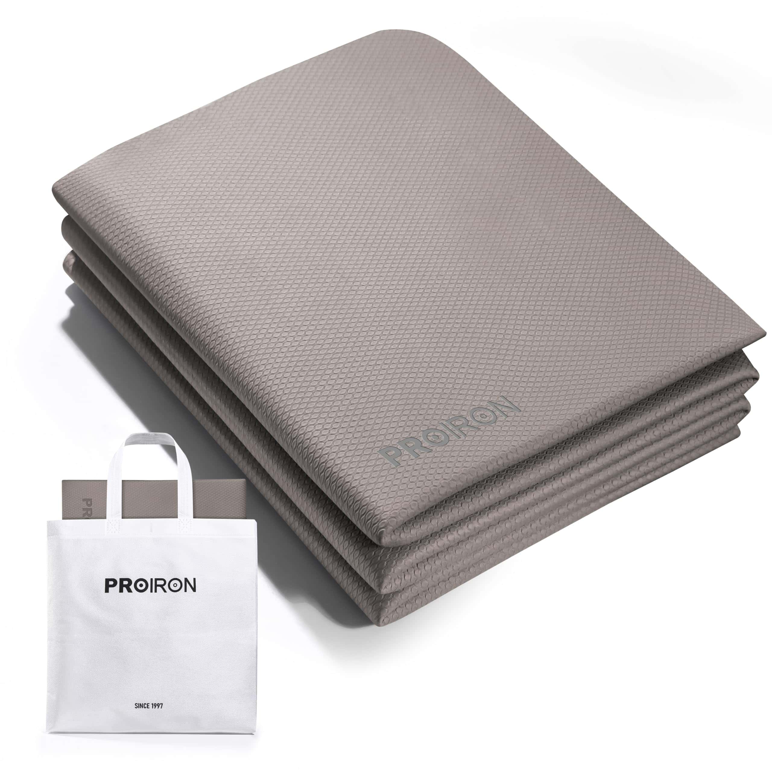 Tapete de Yoga Plegable 72"x24"x0.24"(6mm) TPE PROIRON, ¡NO