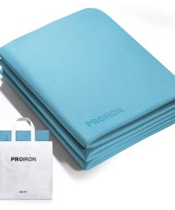 Tapete de Yoga Plegable PROIRON 72"x24"x0.24"(6mm) de TPE,