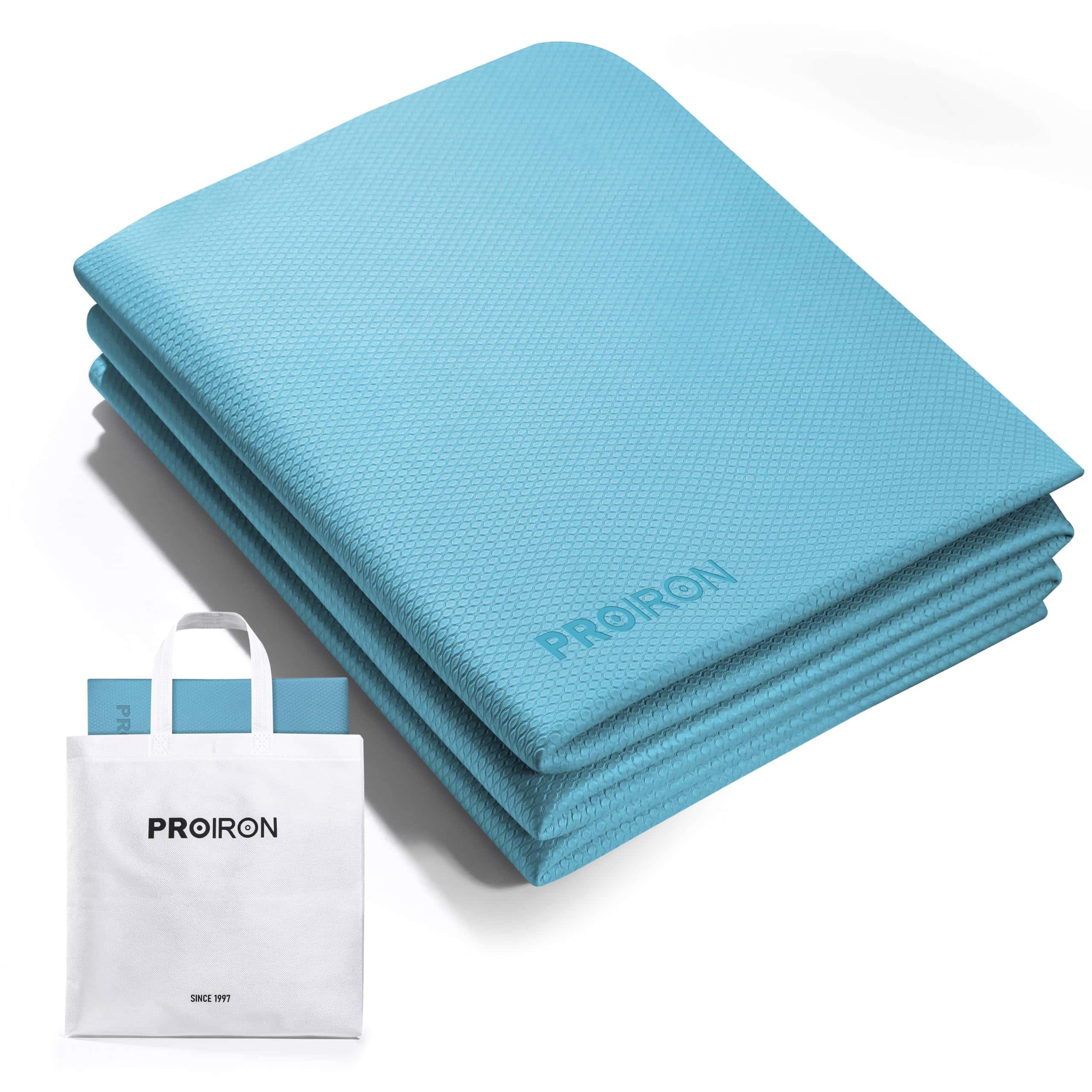 Tapete de Yoga Plegable PROIRON 72"x24"x0.24"(6mm) de TPE,