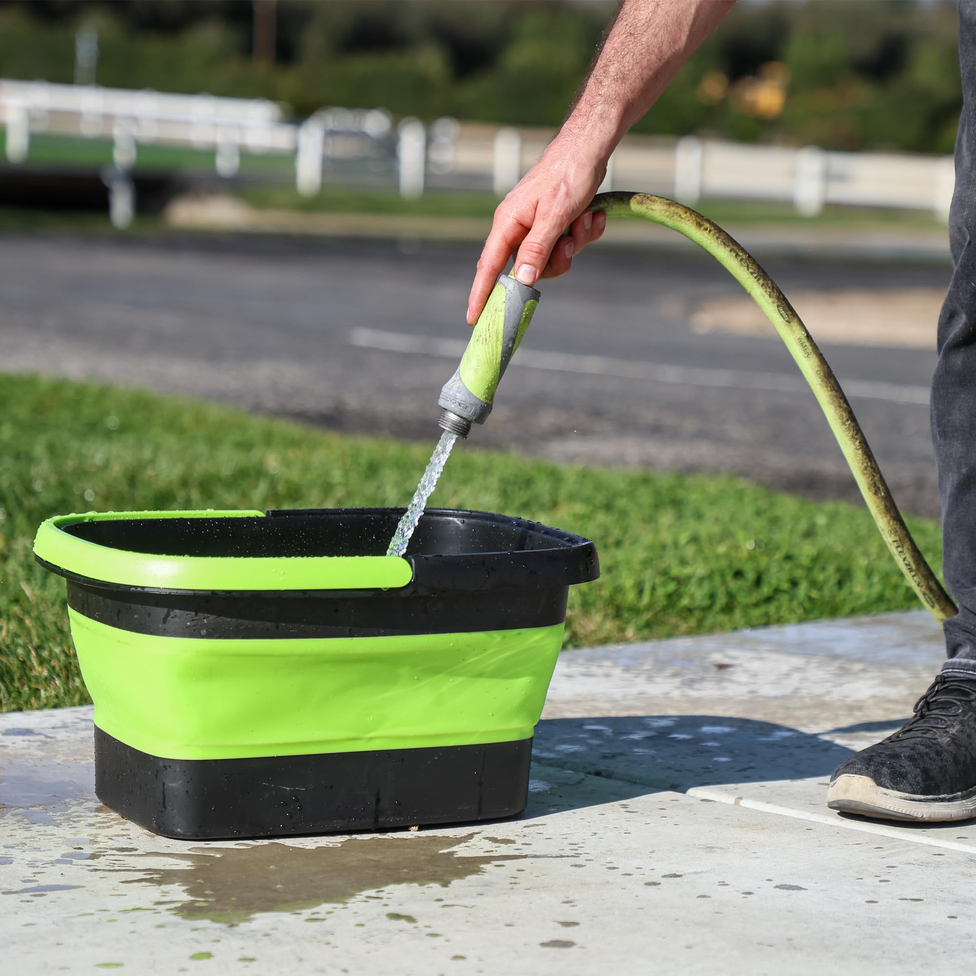 Balde Plegable - Balde de Lavado de Coche Plegable, - Imagen 9