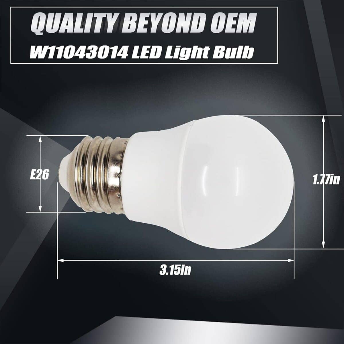 Bombilla de luz LED para refrigerador luclyyasys Upgraded - Imagen 4