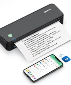 Impresora térmica Bluetooth JADENS, compatible con papel