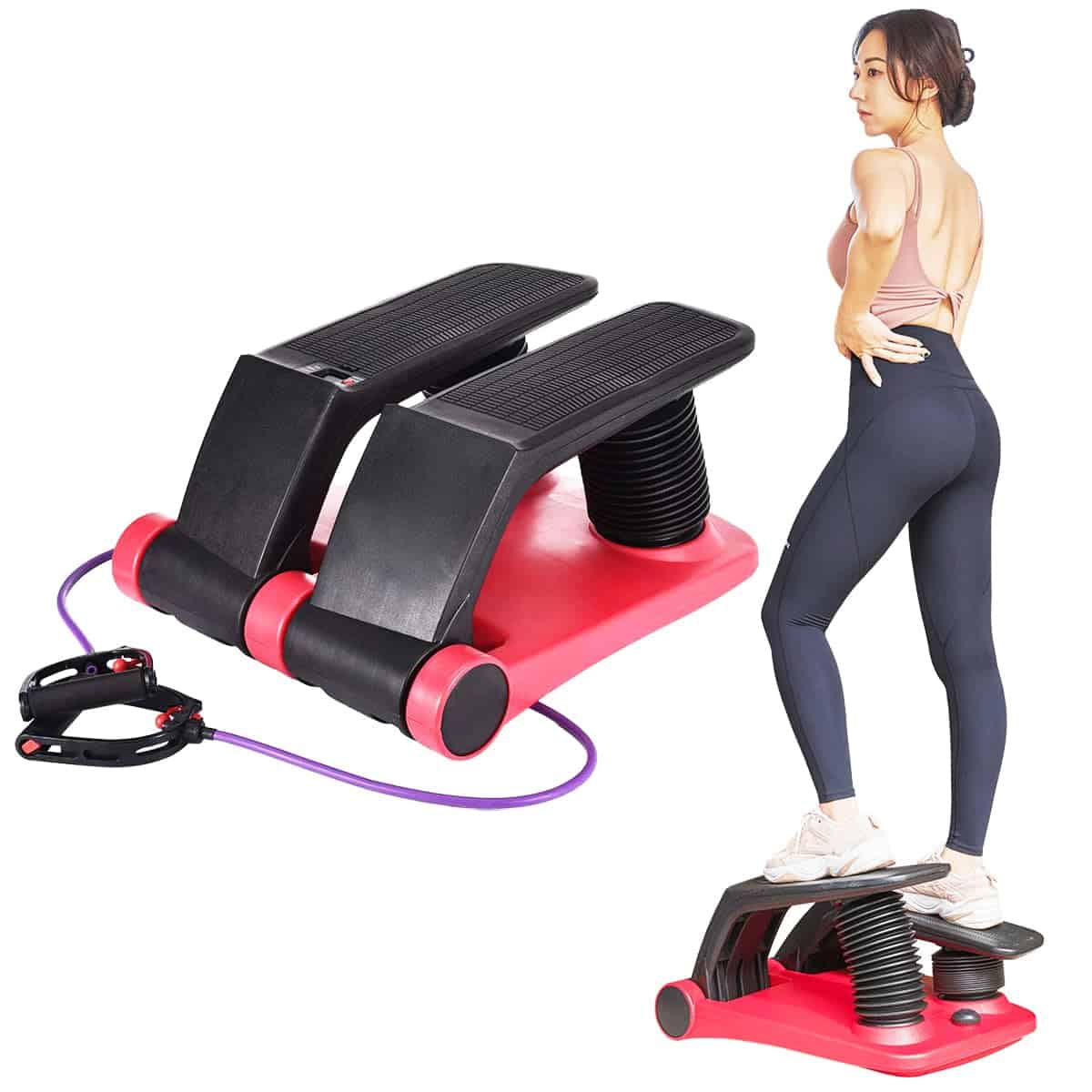 Máquina de Ejercicio Escaladora Stepper INTBUYING con - Imagen 7
