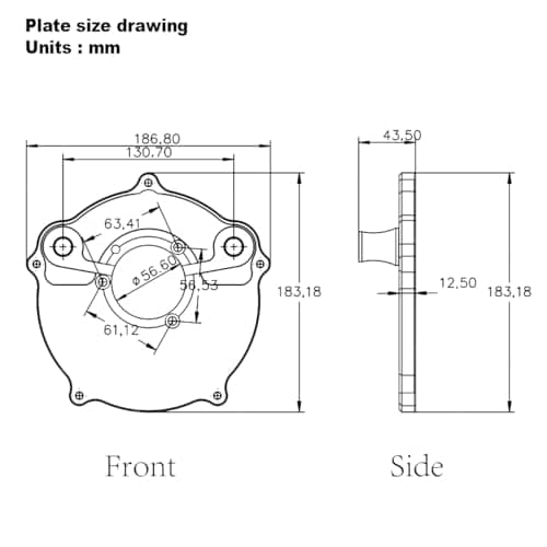 Filtro de aire limpiador para Harley -OPS Negro - Filtro Gri - Imagen 6