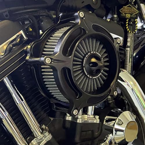 Filtro de aire limpiador para Harley -OPS Negro - Filtro Gri - Imagen 4