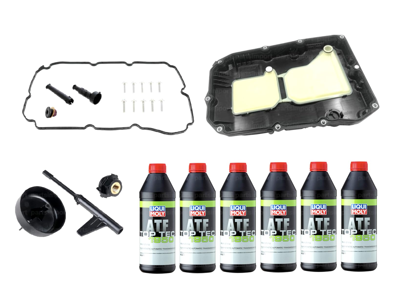 Kit de Servicio Completo de Transmisión + 6L ATF para