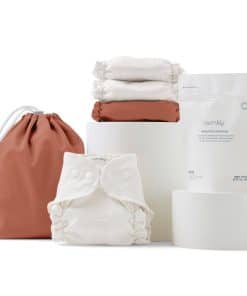 Kit de Prueba de Pañal de Tela Esembly, Set -Arcilla