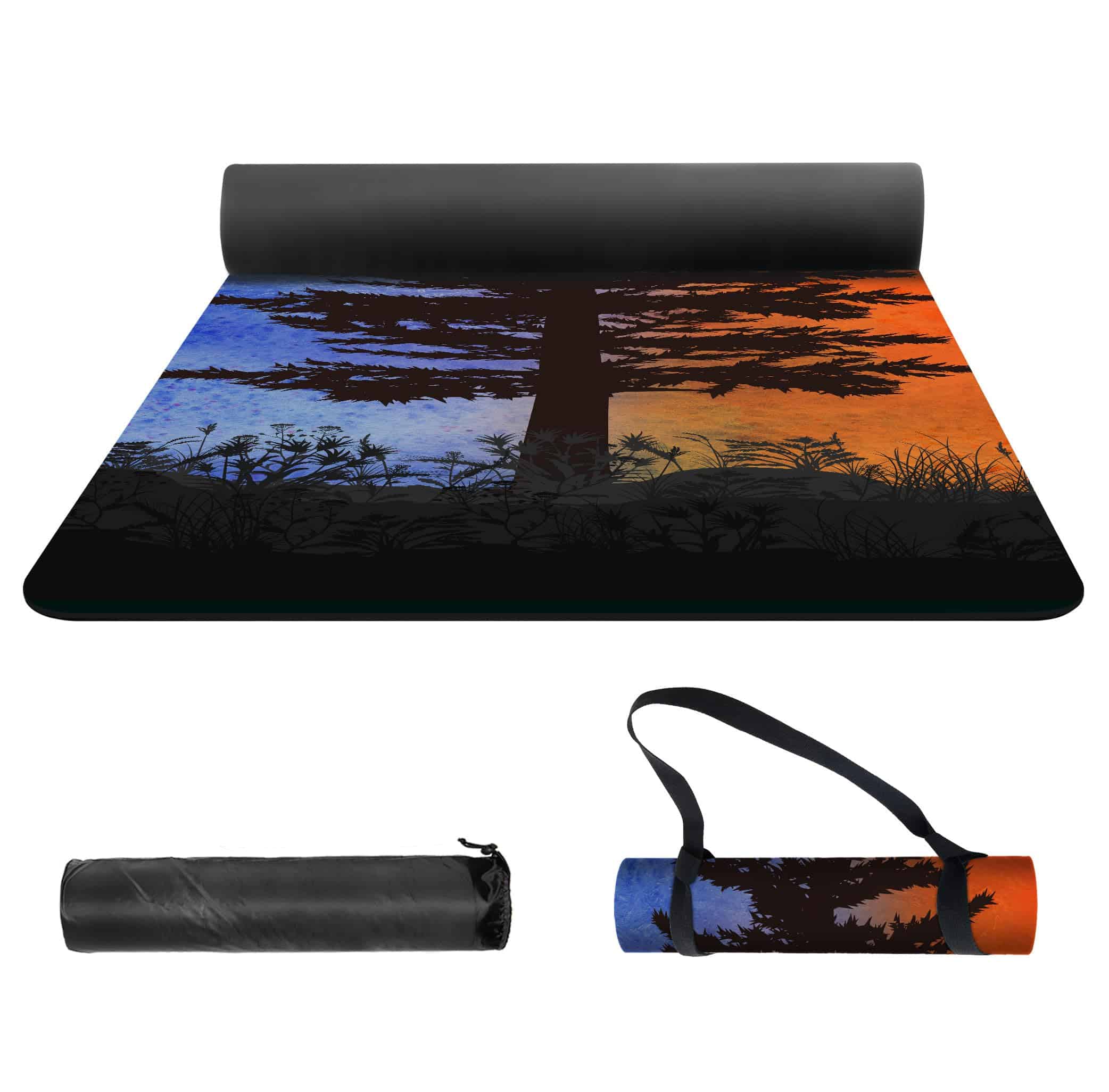 Tapete de Yoga nuveti Estampado Extra Grueso TPE -CangSong - Imagen 3