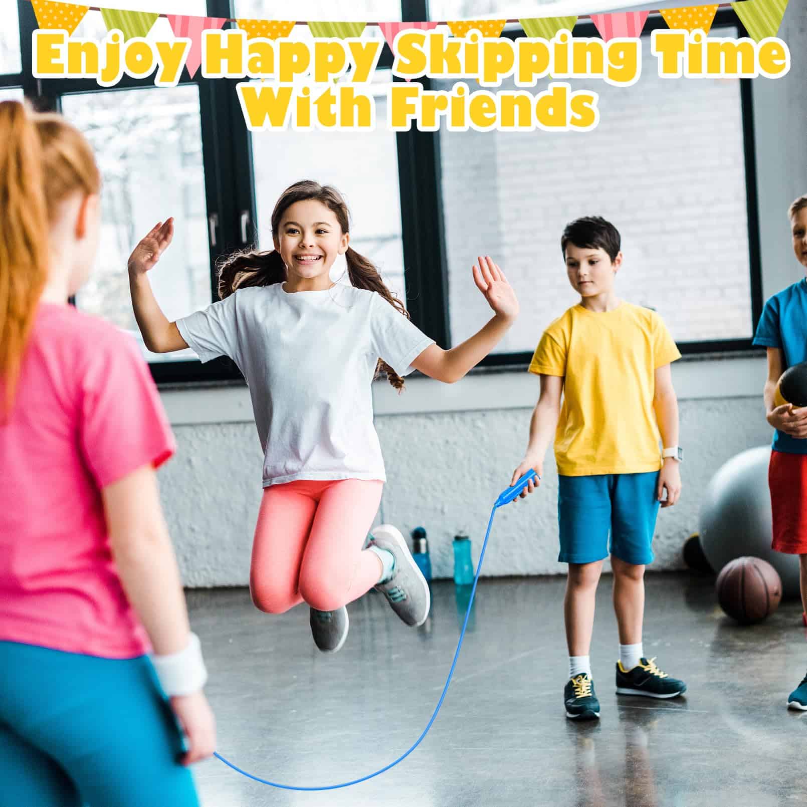 Dyrfolm 36 Pack Cordones de Saltar para Niños, 7.3 Pies - Imagen 7