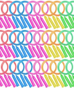 Dyrfolm 36 Pack Cordones de Saltar para Niños, 7.3 Pies