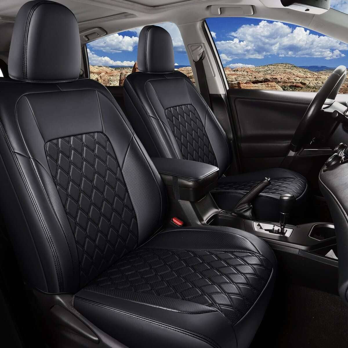 Cubiertas de asiento para Jeep Gladiator, juego completo de