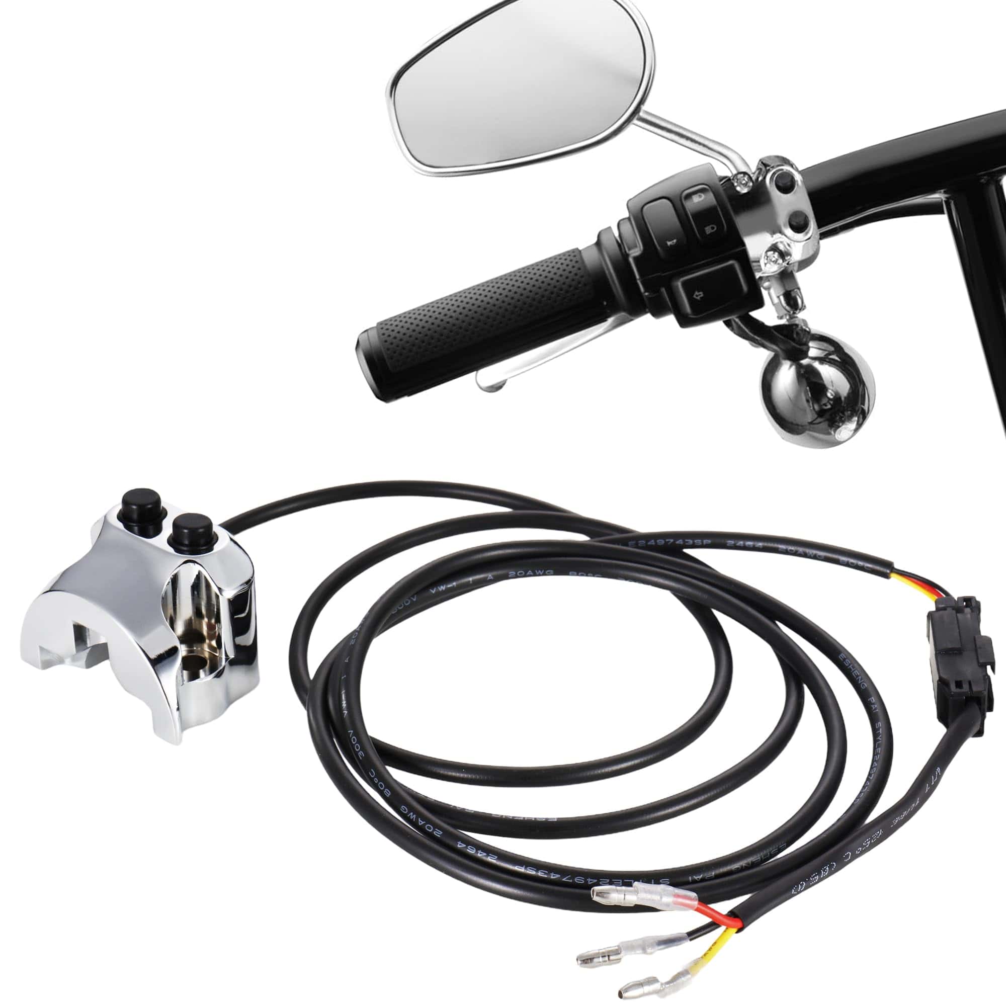 Controlador de Interruptor de Suspension de Aire Handlebar