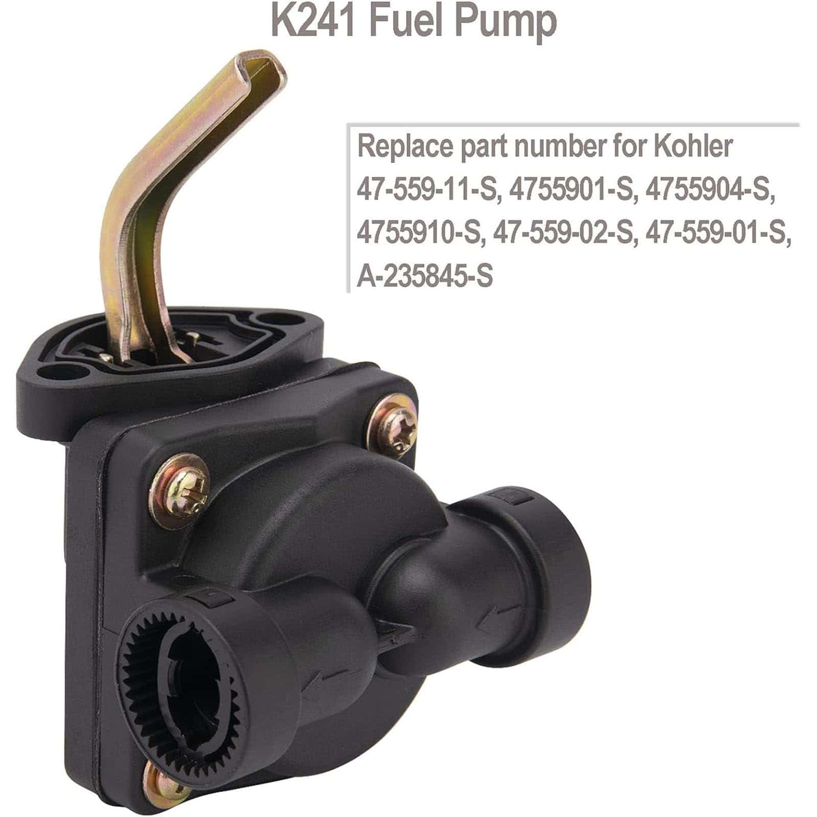 Kit de carburador Ewillownm Compatible con K241 K301 - Imagen 4