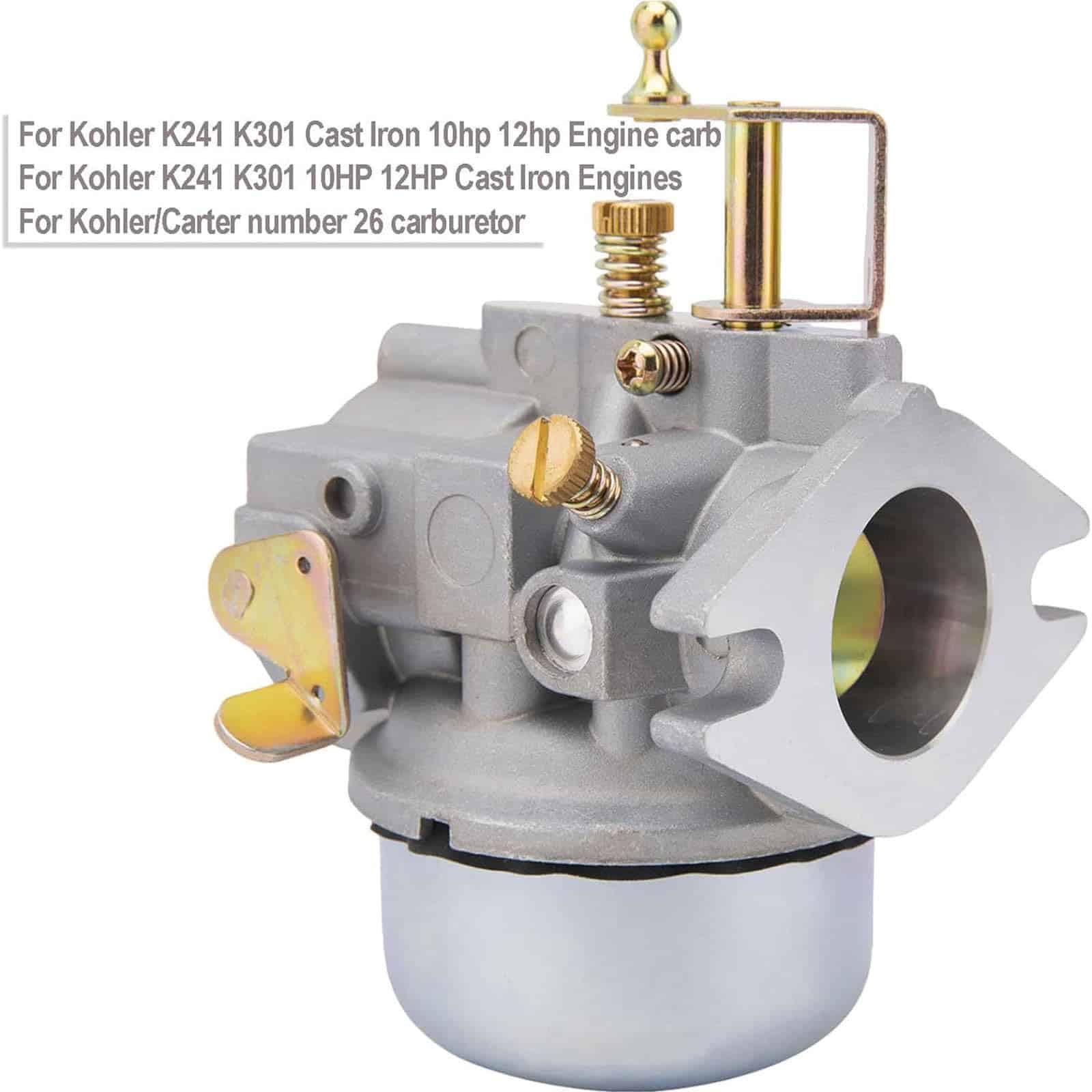 Kit de carburador Ewillownm Compatible con K241 K301 - Imagen 5