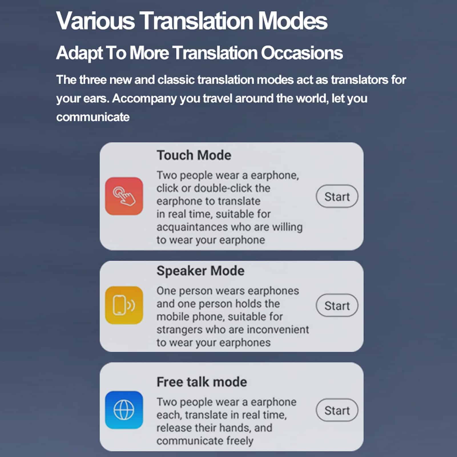 Auriculares Traductor de Idiomas, Auriculares Traductor de - Imagen 10