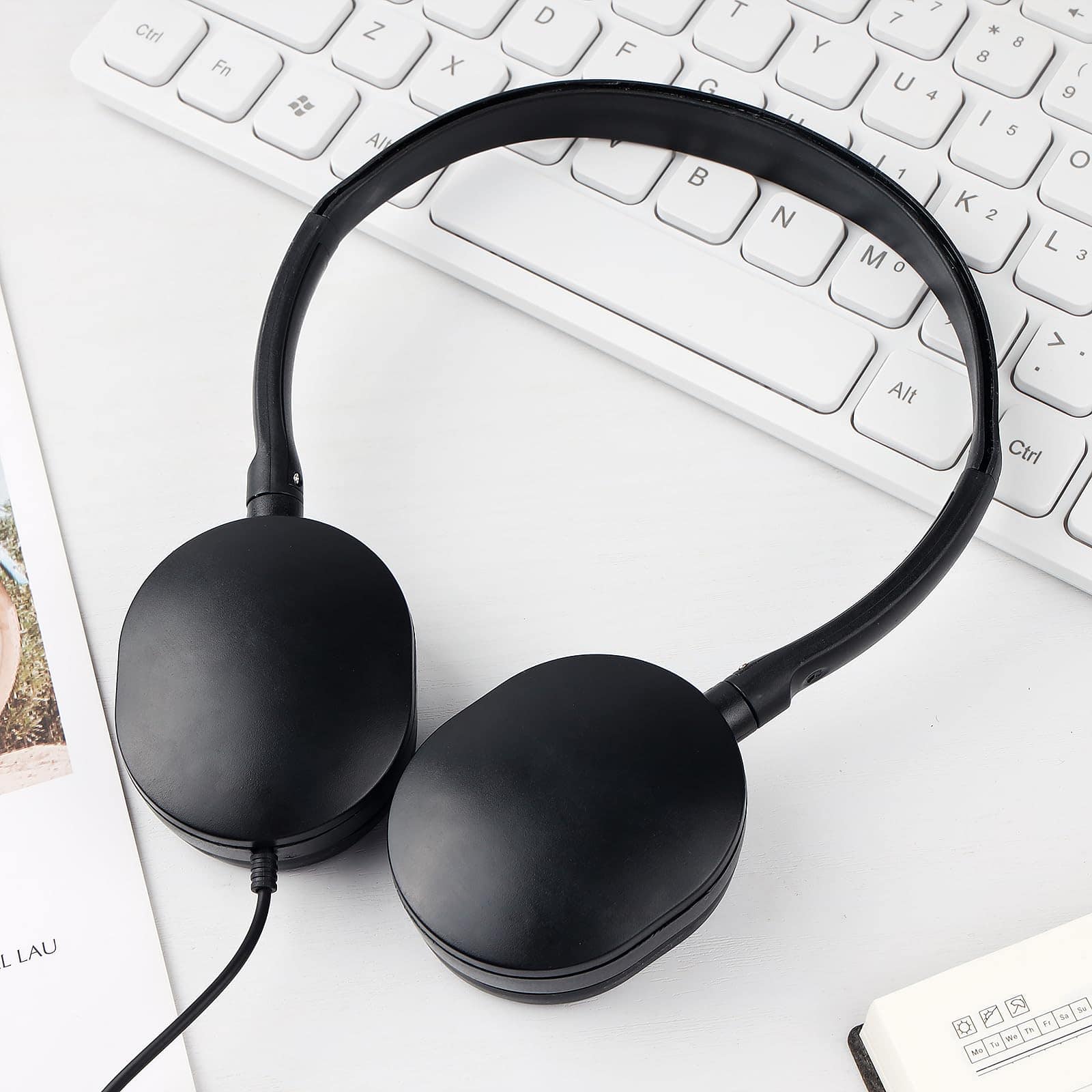 Auriculares de aula para niños a granel, paquete de 100 - Imagen 3