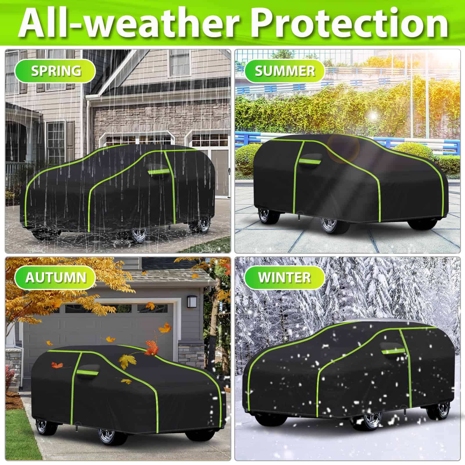 Cubierta de Coche Completa de 6 Capas para Land Rover Range - Imagen 7