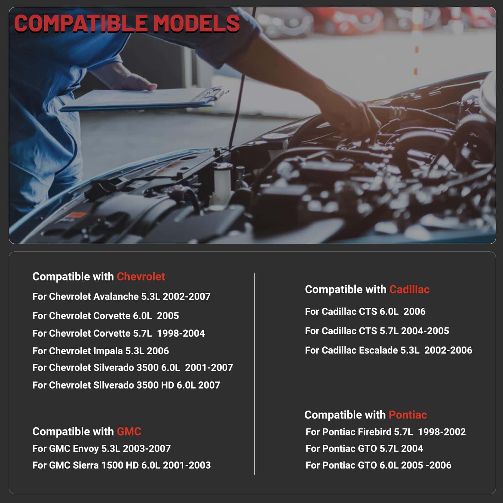 Conjunto de cables de bujías de encendido por calor DUEYU - Imagen 3