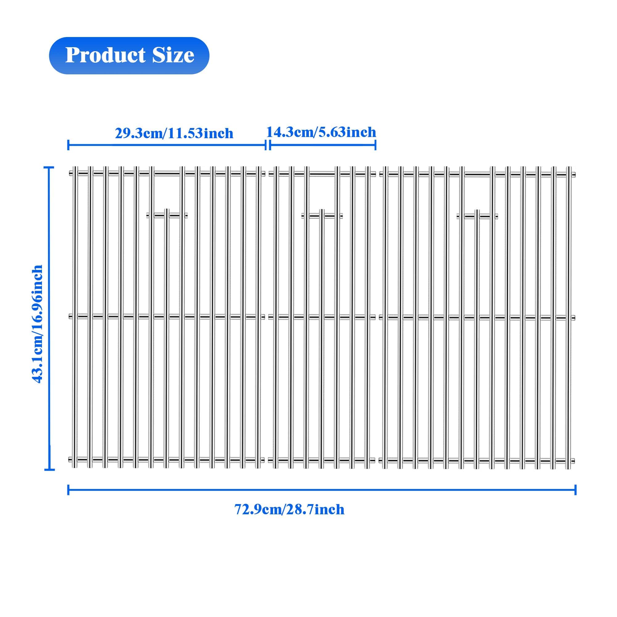 Parrillas de Cocina SUZLON para Nexgrill 720-0882A - Imagen 3