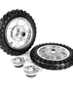 Ruedas SUNQIAO CRF50, Neumáticos y Tubo 2.50-10 para