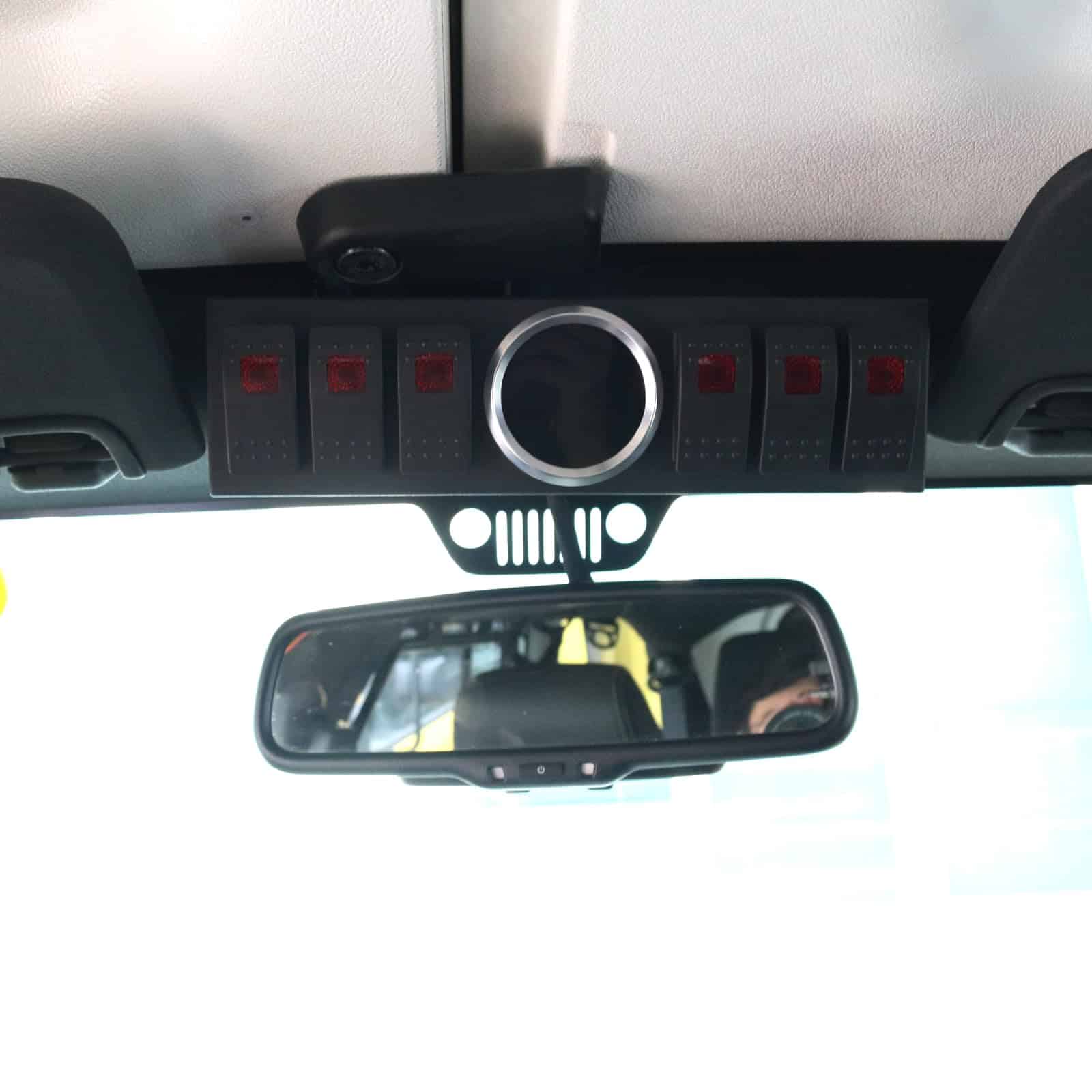 Panel de interruptores de 6 vías para techo con caja de - Imagen 7