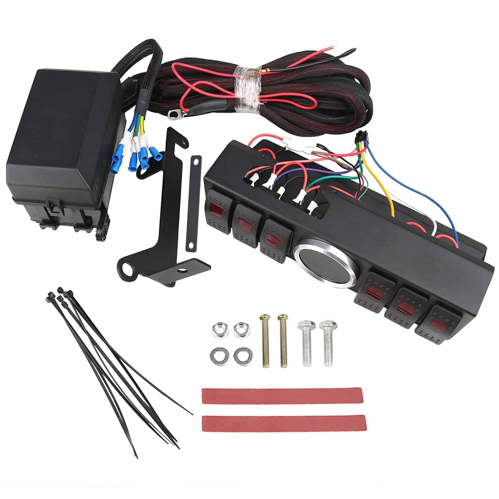 Panel de interruptores de 6 vías para techo con caja de - Imagen 6