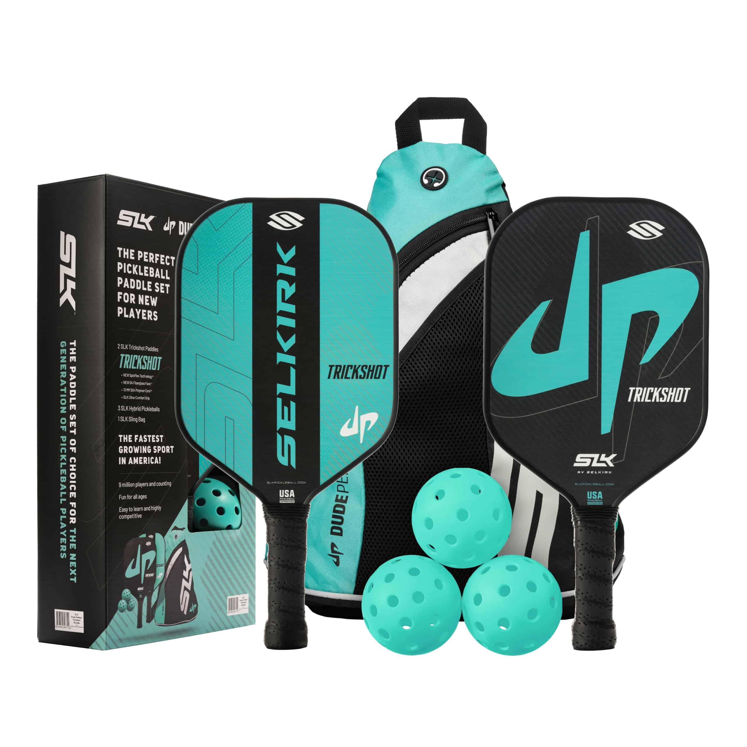 Juego de 2 palas de pickleball Selkirk Sport SLK Dude
