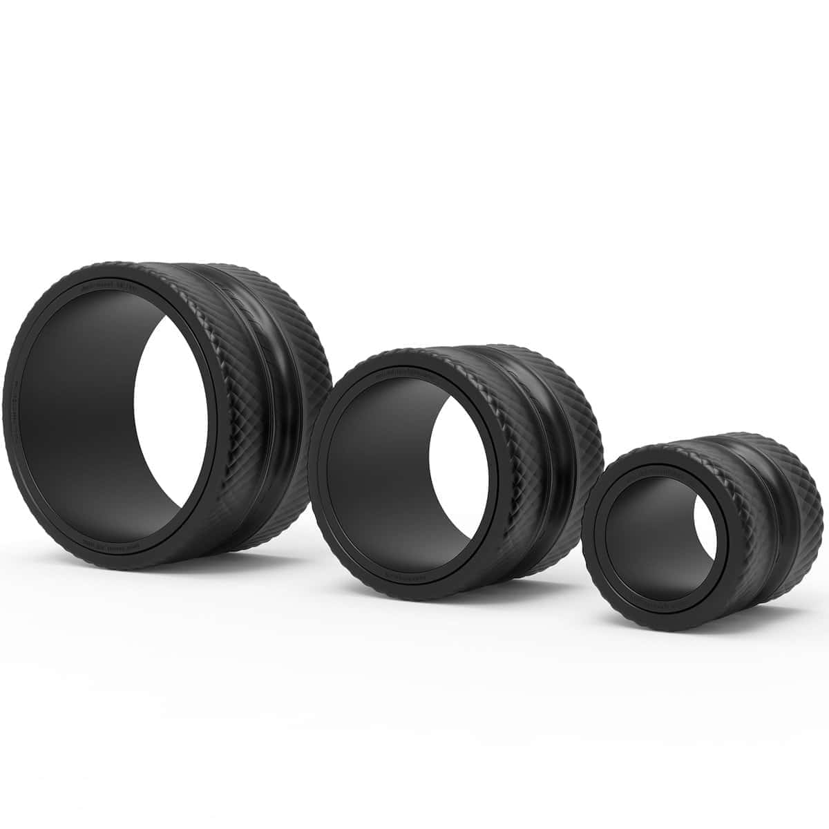 FitBeast Back Roller - Rueda de Masaje de Tejido Profundo,