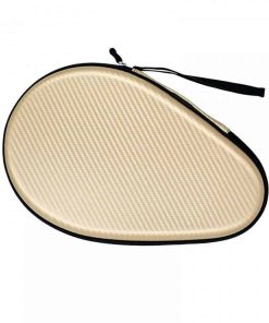 Estuche para Raquetas de Tenis de Mesa -Patrón de paja dorad