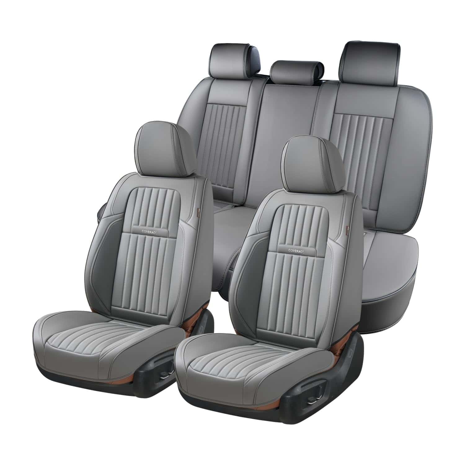 Cubiertas de Asiento de Auto Coverado -Gris