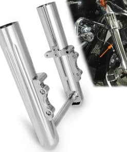 Piernas de Tenedor Lisas Calientes para Harley Touring