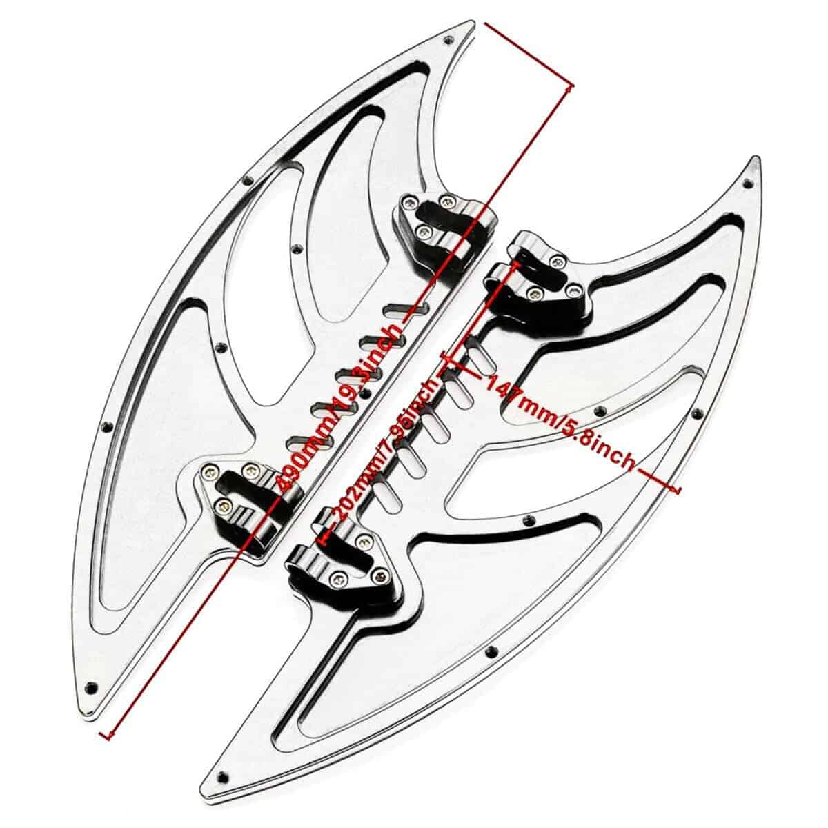 Para Reposapiés Harley Touring Street Road Glide para - Imagen 5