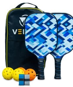 Set de 2 Palas de Pickleball Veloxi - Superficie de Fibra