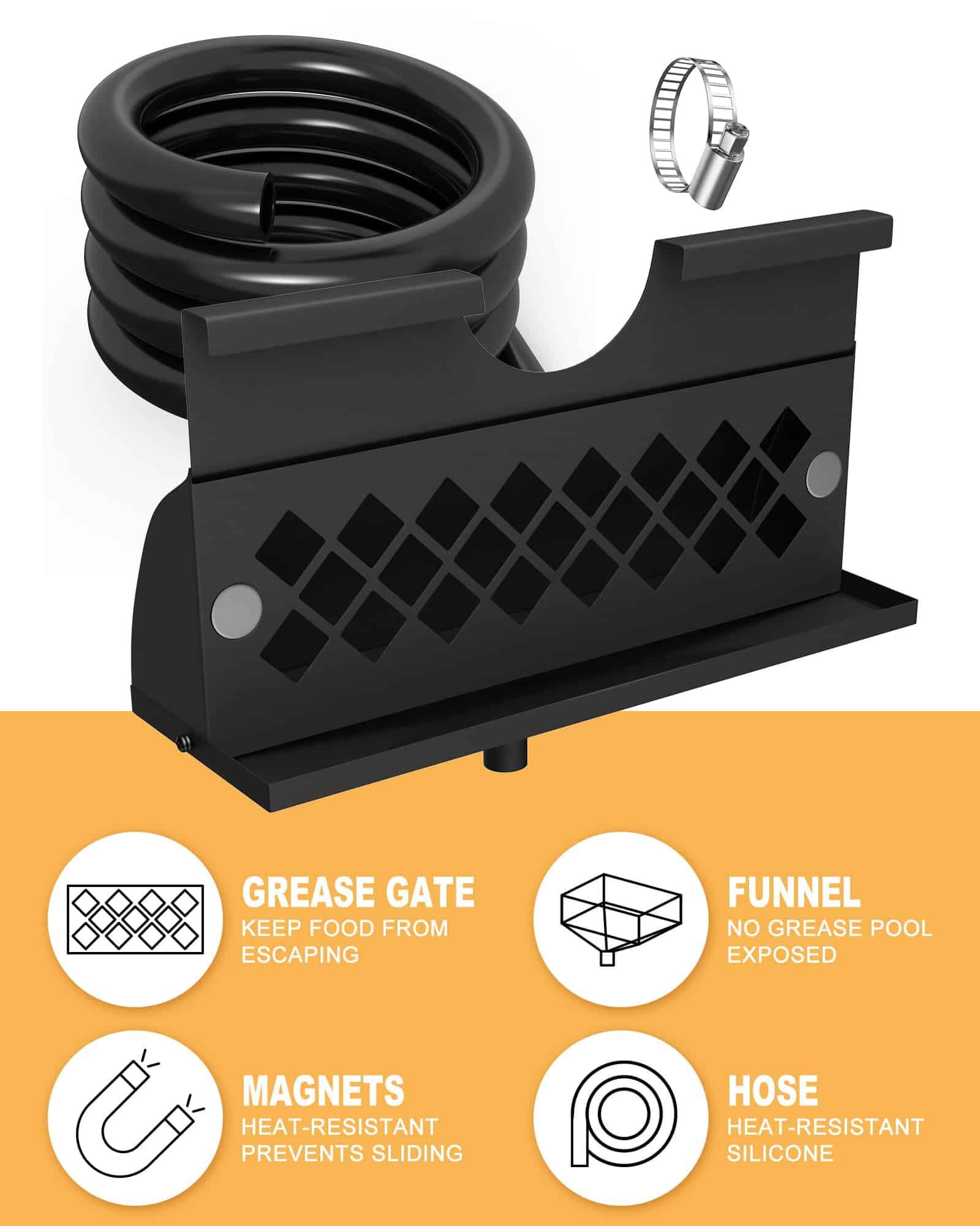 Embudo de drenaje posterior de grasa para Blackstone - Imagen 3