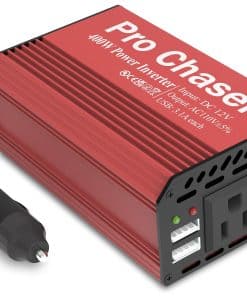 Pro Chaser 400W Inversor de Corriente para Vehículos - DC