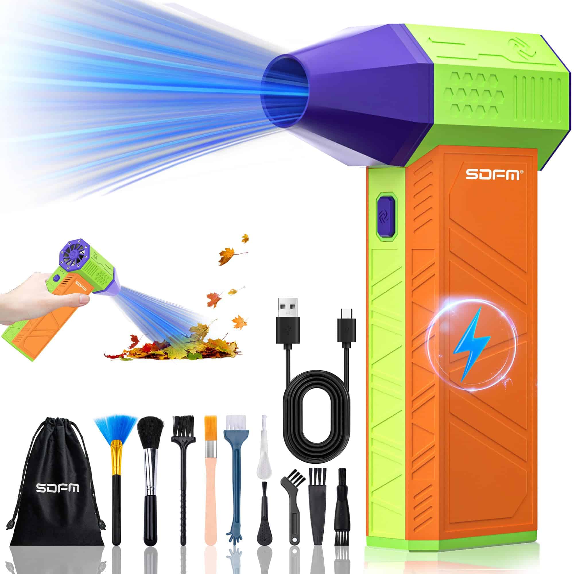 Soplador de Aire Eléctrico SDFM - Soplador de Aire