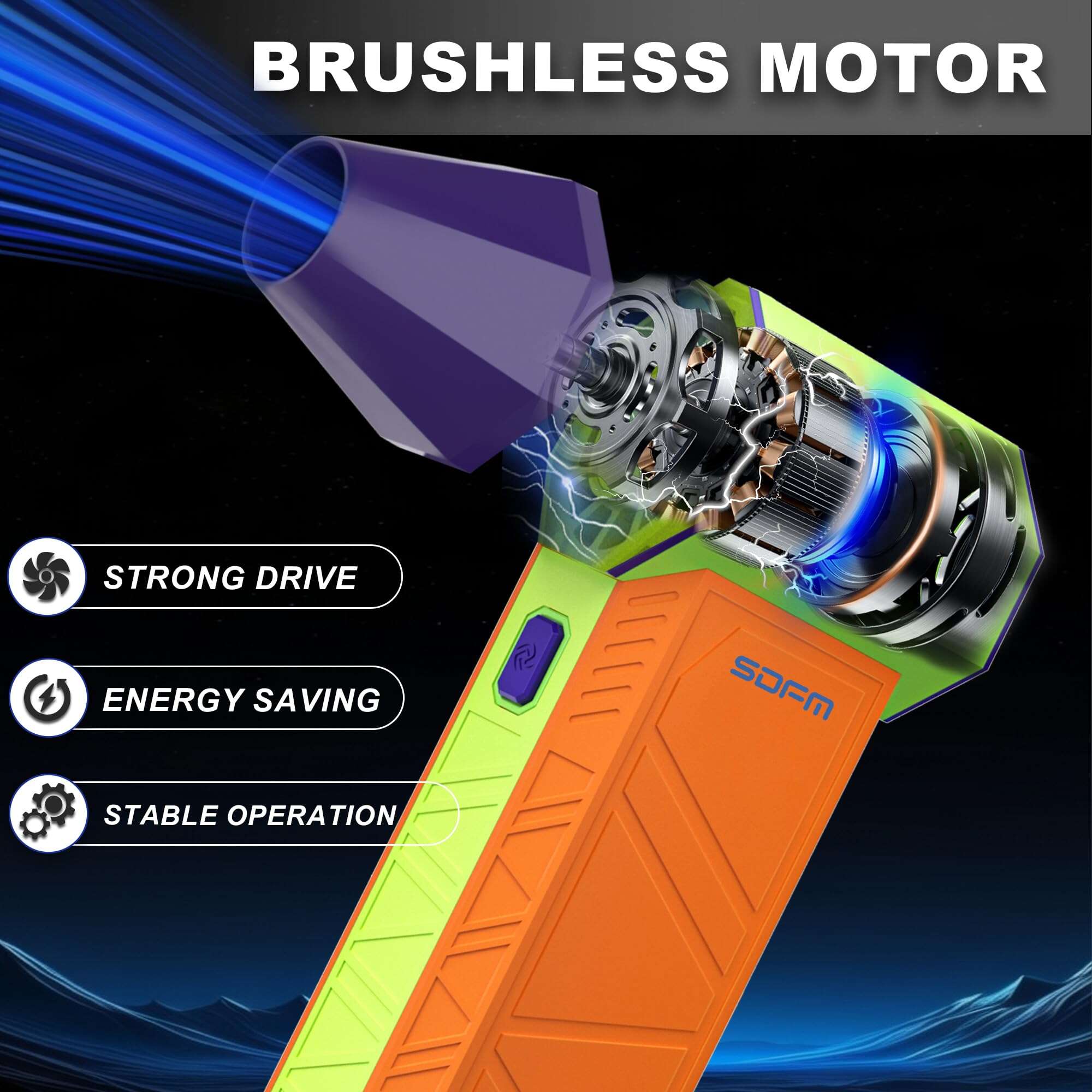 Soplador de Aire Eléctrico SDFM - Soplador de Aire - Imagen 4