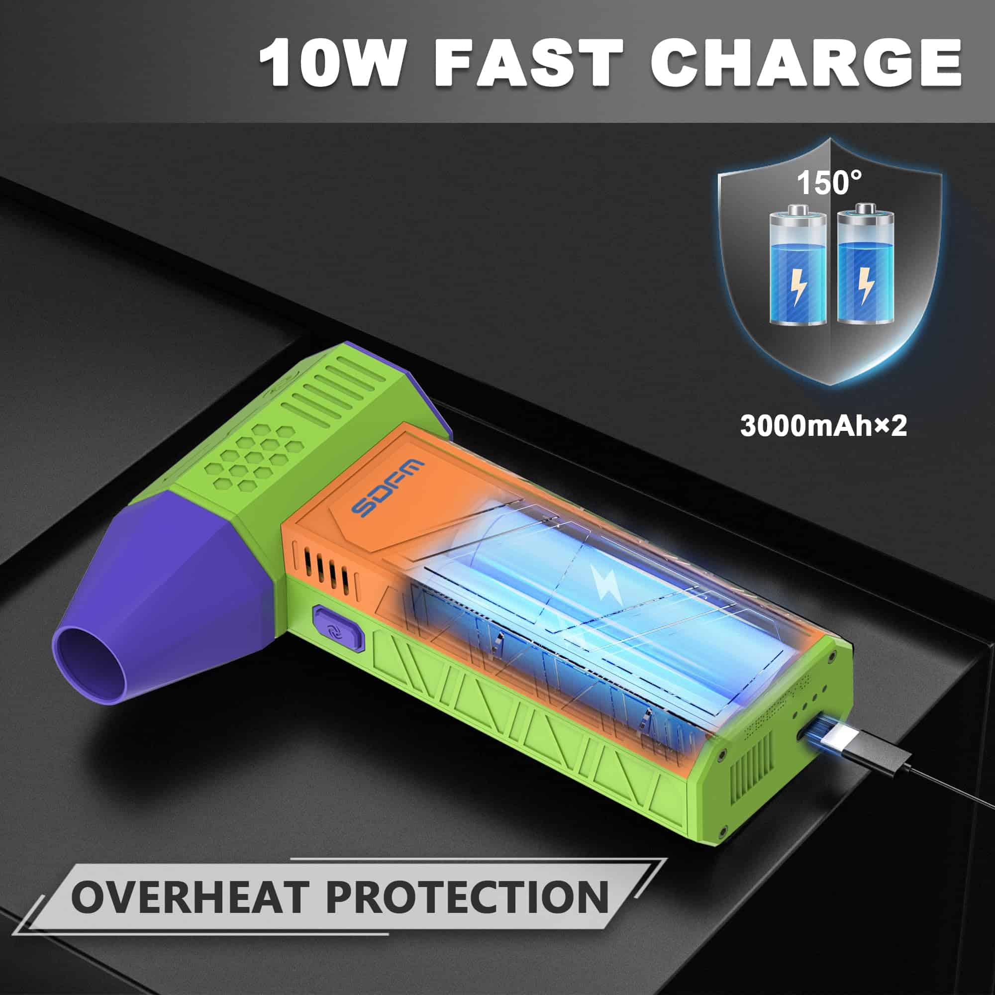 Soplador de Aire Eléctrico SDFM - Soplador de Aire - Imagen 6