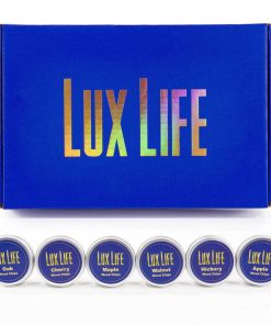 Kit de Virutas de Madera para Fumador Lux Life: 6 sabores,
