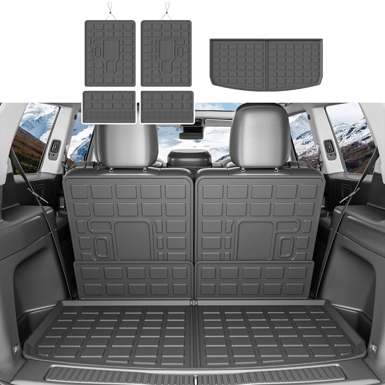 Tapete de carga xipoqix Compatible con Jeep Grand Cherokee